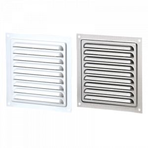 Grille de ventilation en m&eacute;tal BL Decor-M 150x150s A anthracite de Blauberg - 8051951
