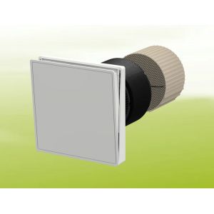 Vitovent 100-D Typ H40E B55 (L) Viessmann avec capot ext&eacute;rieur anthracite, conduit de 500 mm