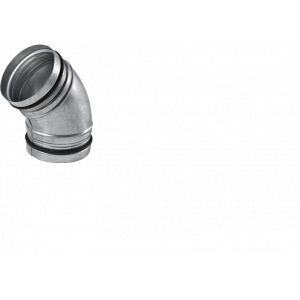 STIEBEL ELTRON Coude DN 160, 30 degr&eacute;s, en t&ocirc;le d'acier galvanis&eacute;e - 167146