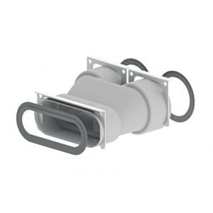 ComfoFit Manchon/ Coude/ Transition plat 51 - Zehnder