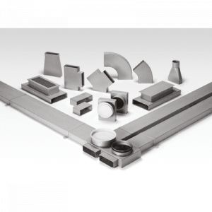 Helios FK-B 200 &Eacute;trier de fixation - pour gaine plate 200 en t&ocirc;le d'acier galvanis&eacute;e - 02908