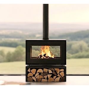 Poêle à bois Double Face A.Caminetti Tunnel 90