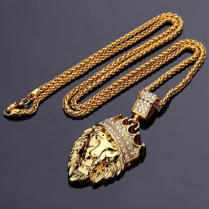 Collier T&ecirc;te de Lion