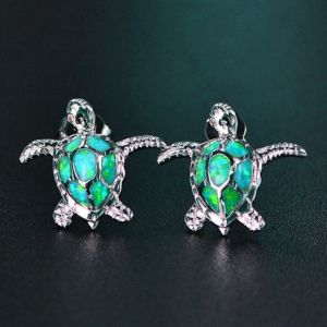 Boucle d'Oreille Tortue de Mer