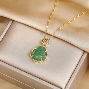 Collier avec Pendentif Bouddha