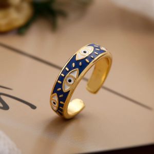 Bague Contre Mauvais Oeil Bleu Turc
