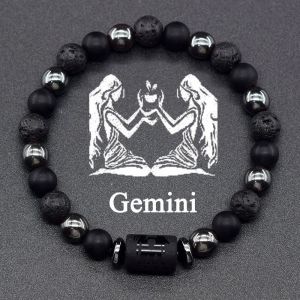 Bracelet Perles Signe du Zodiaque 12 Constellations