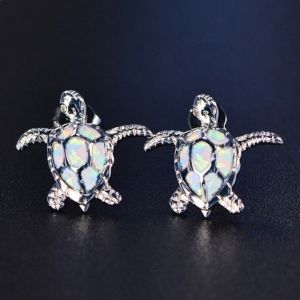 Boucle d'Oreille Tortue de Mer