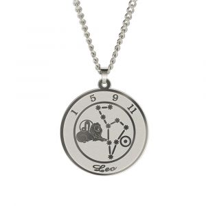 Collier avec Pendentif Signe du Zodiaque Astrologique Homme ou Femme