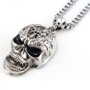 Collier T&ecirc;te de Mort