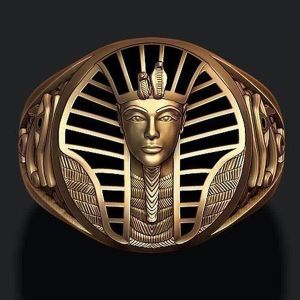 Bague T&ecirc;te de Pharaon Rams&egrave;s
