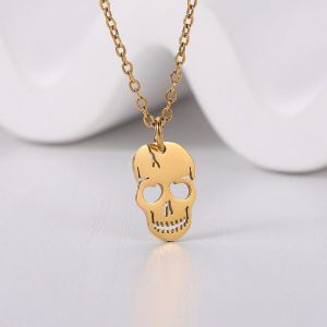 Collier Pendentif Crâne