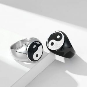Bague Yin Yang pour Homme