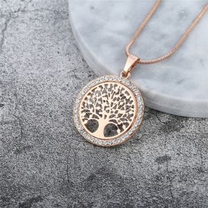 Collier Pendentif Arbre de Vie Femme