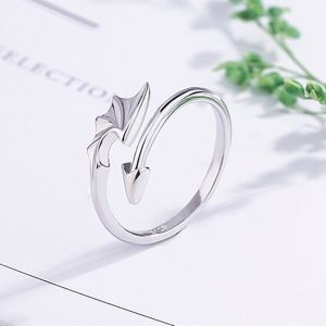 Bague Dragon Argent Homme Femme