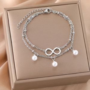 Bracelet Infini Perles
