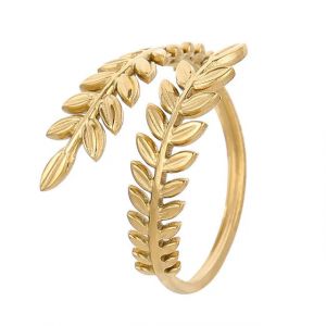 Bague Fine Feuille de Laurier