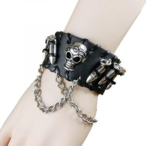 Bracelet Homme T&ecirc;te de Mort