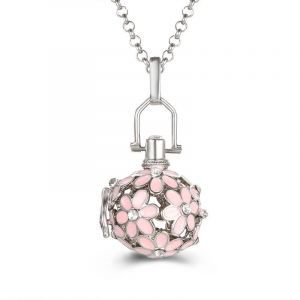 Collier Femme Enceinte Bola de Grossesse avec Pendentif Creux