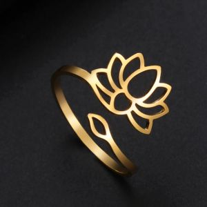 Bague Fleur de Lotus Femme