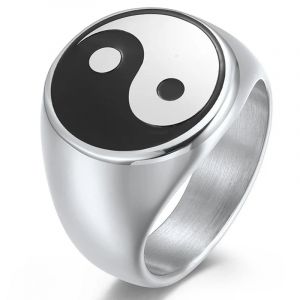 Bague Yin Yang pour Homme