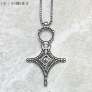 Pendentif Croix d'Agadez en Argent - Exception&reg;