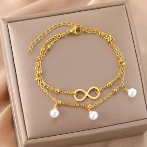 Bracelet Infini Perles