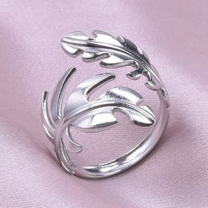Bague Plume pour Femme