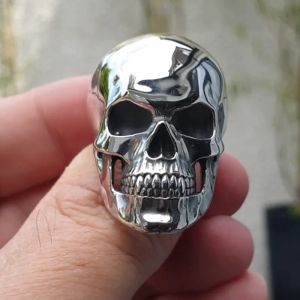 Bague Tête de Mort Gothique
