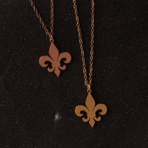 Collier & Pendentif Fleur de Lys