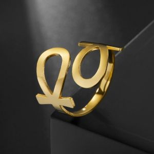 Bague Croix d'Ankh Egyptienne Egypte Antique