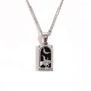 Collier avec Pendentif Tarot