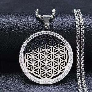 Collier de la Fleur de Vie Pendentif