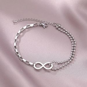 Bracelet Infini Or Ou Argent