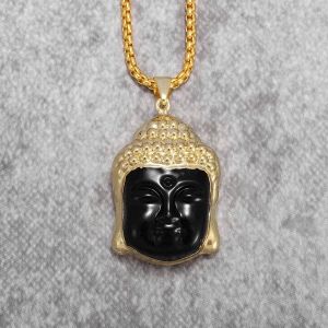 Collier T&ecirc;te de Bouddha
