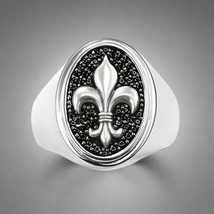 Bague Fleur de Lys Argent