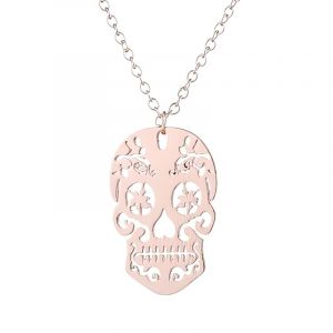 Pendentif Tête de Mort Or