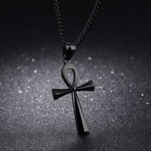 Collier Pendentif Egyptien Croix d'Ankh Homme Femme