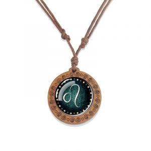Collier Pendentif Signe du Zodiaque 12 Constellations