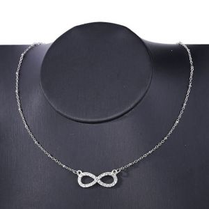 Collier Symbole Infini Pendentif Femme