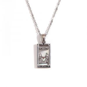 Collier avec Pendentif Tarot