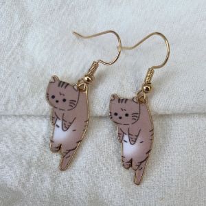 Boucles d'Oreille Chat Cute