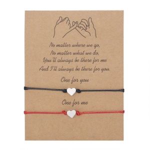 Bracelet pour Couple Amoureux (Lot de 2 Bracelets)