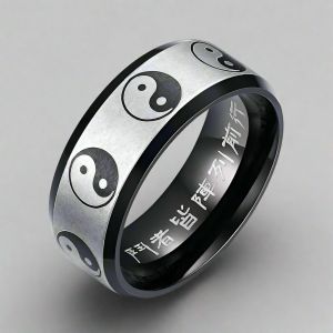 Bague Yin Yang