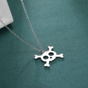 Collier Pendentif Tête de Mort