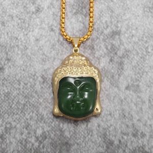 Collier T&ecirc;te de Bouddha