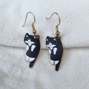 Boucles d'Oreille Chat Cute