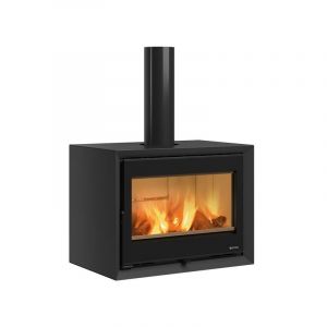 NORDICA Poêle bois 8,8 kW émaillé noir - DANTENOIR