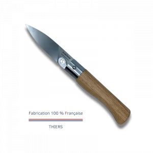LE COQ FRANÇAIS Réassort de 12 couteaux de poche Le Coq Virole 'Standard' - manche chên *