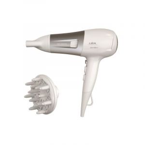 CALOR Sèche-cheveux Blanc & Argent Powerline - CV5930C0